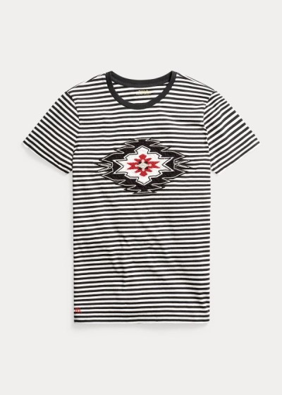 Women's Polo Ralph Lauren Beaded Cotton T Shirts | 641285WLR